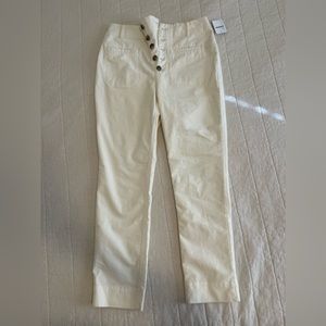 Free People corduroy straight leg pant
